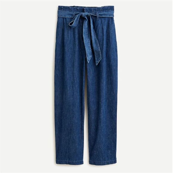 J. Crew Denim - Re-Imagined J. Crew High Rise Paper Bag Denim Pant